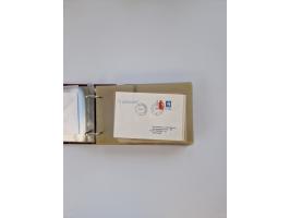 Norwegen: 1855/1980 (ca.), &nbsp;Sammlung &nbsp;mit ca. 240 Briefen, Karten und GSK mit viel Post vor 1945 mit besseren Stemp