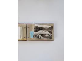 Norwegen: 1855/1980 (ca.), &nbsp;Sammlung &nbsp;mit ca. 240 Briefen, Karten und GSK mit viel Post vor 1945 mit besseren Stemp