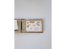 Norwegen: 1855/1980 (ca.), &nbsp;Sammlung &nbsp;mit ca. 240 Briefen, Karten und GSK mit viel Post vor 1945 mit besseren Stemp