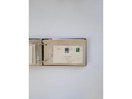 Norwegen: 1855/1980 (ca.), &nbsp;Sammlung &nbsp;mit ca. 240 Briefen, Karten und GSK mit viel Post vor 1945 mit besseren Stemp