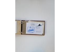 Norwegen: 1855/1980 (ca.), &nbsp;Sammlung &nbsp;mit ca. 240 Briefen, Karten und GSK mit viel Post vor 1945 mit besseren Stemp