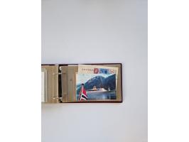 Norwegen: 1855/1980 (ca.), &nbsp;Sammlung &nbsp;mit ca. 240 Briefen, Karten und GSK mit viel Post vor 1945 mit besseren Stemp