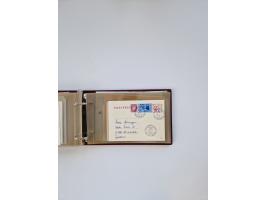 Norwegen: 1855/1980 (ca.), &nbsp;Sammlung &nbsp;mit ca. 240 Briefen, Karten und GSK mit viel Post vor 1945 mit besseren Stemp