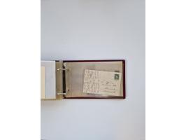 Norwegen: 1855/1980 (ca.), &nbsp;Sammlung &nbsp;mit ca. 240 Briefen, Karten und GSK mit viel Post vor 1945 mit besseren Stemp