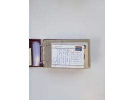 Norwegen: 1855/1980 (ca.), &nbsp;Sammlung &nbsp;mit ca. 240 Briefen, Karten und GSK mit viel Post vor 1945 mit besseren Stemp