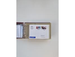 Norwegen: 1855/1980 (ca.), &nbsp;Sammlung &nbsp;mit ca. 240 Briefen, Karten und GSK mit viel Post vor 1945 mit besseren Stemp