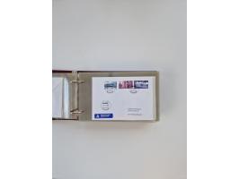 Norwegen: 1855/1980 (ca.), &nbsp;Sammlung &nbsp;mit ca. 240 Briefen, Karten und GSK mit viel Post vor 1945 mit besseren Stemp