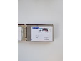 Norwegen: 1855/1980 (ca.), &nbsp;Sammlung &nbsp;mit ca. 240 Briefen, Karten und GSK mit viel Post vor 1945 mit besseren Stemp