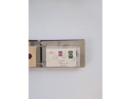 Norwegen: 1855/1980 (ca.), &nbsp;Sammlung &nbsp;mit ca. 240 Briefen, Karten und GSK mit viel Post vor 1945 mit besseren Stemp