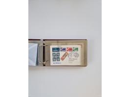 Norwegen: 1855/1980 (ca.), &nbsp;Sammlung &nbsp;mit ca. 240 Briefen, Karten und GSK mit viel Post vor 1945 mit besseren Stemp