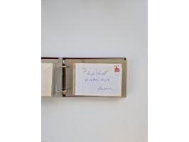 Norwegen: 1855/1980 (ca.), &nbsp;Sammlung &nbsp;mit ca. 240 Briefen, Karten und GSK mit viel Post vor 1945 mit besseren Stemp