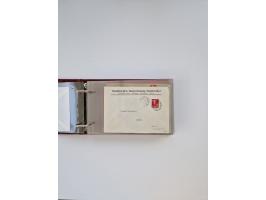 Norwegen: 1855/1980 (ca.), &nbsp;Sammlung &nbsp;mit ca. 240 Briefen, Karten und GSK mit viel Post vor 1945 mit besseren Stemp