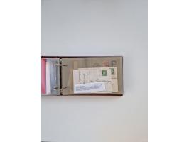Norwegen: 1855/1980 (ca.), &nbsp;Sammlung &nbsp;mit ca. 240 Briefen, Karten und GSK mit viel Post vor 1945 mit besseren Stemp
