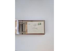 Norwegen: 1855/1980 (ca.), &nbsp;Sammlung &nbsp;mit ca. 240 Briefen, Karten und GSK mit viel Post vor 1945 mit besseren Stemp