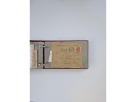 Norwegen: 1855/1980 (ca.), &nbsp;Sammlung &nbsp;mit ca. 240 Briefen, Karten und GSK mit viel Post vor 1945 mit besseren Stemp