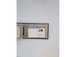 Norwegen: 1855/1980 (ca.), &nbsp;Sammlung &nbsp;mit ca. 240 Briefen, Karten und GSK mit viel Post vor 1945 mit besseren Stemp