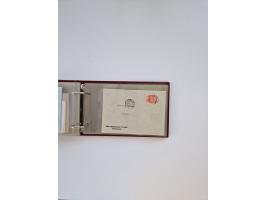 Norwegen: 1855/1980 (ca.), &nbsp;Sammlung &nbsp;mit ca. 240 Briefen, Karten und GSK mit viel Post vor 1945 mit besseren Stemp