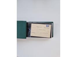 Norwegen: 1855/1980 (ca.), &nbsp;Sammlung &nbsp;mit ca. 240 Briefen, Karten und GSK mit viel Post vor 1945 mit besseren Stemp