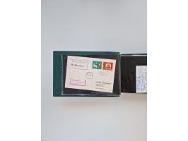 Norwegen: 1855/1980 (ca.), &nbsp;Sammlung &nbsp;mit ca. 240 Briefen, Karten und GSK mit viel Post vor 1945 mit besseren Stemp