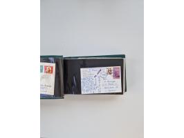 Norwegen: 1855/1980 (ca.), &nbsp;Sammlung &nbsp;mit ca. 240 Briefen, Karten und GSK mit viel Post vor 1945 mit besseren Stemp