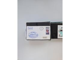 Norwegen: 1855/1980 (ca.), &nbsp;Sammlung &nbsp;mit ca. 240 Briefen, Karten und GSK mit viel Post vor 1945 mit besseren Stemp