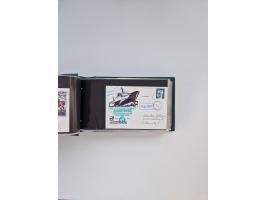 Norwegen: 1855/1980 (ca.), &nbsp;Sammlung &nbsp;mit ca. 240 Briefen, Karten und GSK mit viel Post vor 1945 mit besseren Stemp