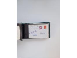 Norwegen: 1855/1980 (ca.), &nbsp;Sammlung &nbsp;mit ca. 240 Briefen, Karten und GSK mit viel Post vor 1945 mit besseren Stemp