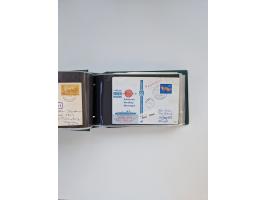 Norwegen: 1855/1980 (ca.), &nbsp;Sammlung &nbsp;mit ca. 240 Briefen, Karten und GSK mit viel Post vor 1945 mit besseren Stemp