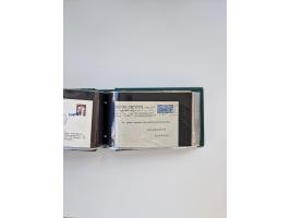 Norwegen: 1855/1980 (ca.), &nbsp;Sammlung &nbsp;mit ca. 240 Briefen, Karten und GSK mit viel Post vor 1945 mit besseren Stemp