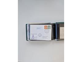 Norwegen: 1855/1980 (ca.), &nbsp;Sammlung &nbsp;mit ca. 240 Briefen, Karten und GSK mit viel Post vor 1945 mit besseren Stemp