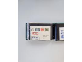 Norwegen: 1855/1980 (ca.), &nbsp;Sammlung &nbsp;mit ca. 240 Briefen, Karten und GSK mit viel Post vor 1945 mit besseren Stemp