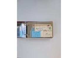 Norwegen: 1855/1980 (ca.), &nbsp;Sammlung &nbsp;mit ca. 240 Briefen, Karten und GSK mit viel Post vor 1945 mit besseren Stemp