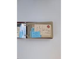 Norwegen: 1855/1980 (ca.), &nbsp;Sammlung &nbsp;mit ca. 240 Briefen, Karten und GSK mit viel Post vor 1945 mit besseren Stemp