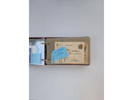 Norwegen: 1855/1980 (ca.), &nbsp;Sammlung &nbsp;mit ca. 240 Briefen, Karten und GSK mit viel Post vor 1945 mit besseren Stemp