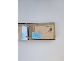 Norwegen: 1855/1980 (ca.), &nbsp;Sammlung &nbsp;mit ca. 240 Briefen, Karten und GSK mit viel Post vor 1945 mit besseren Stemp