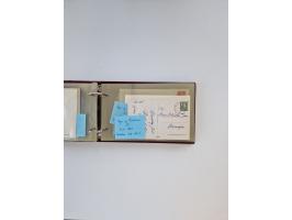 Norwegen: 1855/1980 (ca.), &nbsp;Sammlung &nbsp;mit ca. 240 Briefen, Karten und GSK mit viel Post vor 1945 mit besseren Stemp