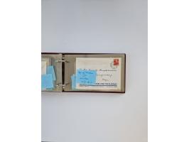 Norwegen: 1855/1980 (ca.), &nbsp;Sammlung &nbsp;mit ca. 240 Briefen, Karten und GSK mit viel Post vor 1945 mit besseren Stemp