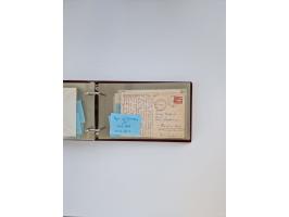 Norwegen: 1855/1980 (ca.), &nbsp;Sammlung &nbsp;mit ca. 240 Briefen, Karten und GSK mit viel Post vor 1945 mit besseren Stemp