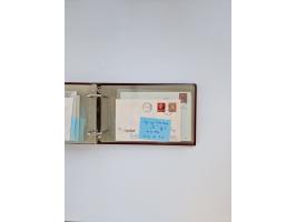 Norwegen: 1855/1980 (ca.), &nbsp;Sammlung &nbsp;mit ca. 240 Briefen, Karten und GSK mit viel Post vor 1945 mit besseren Stemp