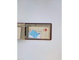 Norwegen: 1855/1980 (ca.), &nbsp;Sammlung &nbsp;mit ca. 240 Briefen, Karten und GSK mit viel Post vor 1945 mit besseren Stemp