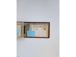 Norwegen: 1855/1980 (ca.), &nbsp;Sammlung &nbsp;mit ca. 240 Briefen, Karten und GSK mit viel Post vor 1945 mit besseren Stemp