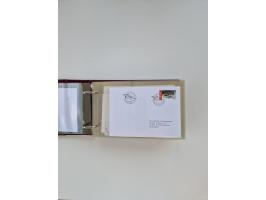 Norwegen: 1855/1980 (ca.), &nbsp;Sammlung &nbsp;mit ca. 240 Briefen, Karten und GSK mit viel Post vor 1945 mit besseren Stemp