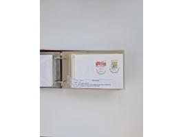 Norwegen: 1855/1980 (ca.), &nbsp;Sammlung &nbsp;mit ca. 240 Briefen, Karten und GSK mit viel Post vor 1945 mit besseren Stemp