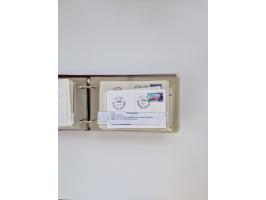 Norwegen: 1855/1980 (ca.), &nbsp;Sammlung &nbsp;mit ca. 240 Briefen, Karten und GSK mit viel Post vor 1945 mit besseren Stemp