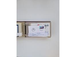 Norwegen: 1855/1980 (ca.), &nbsp;Sammlung &nbsp;mit ca. 240 Briefen, Karten und GSK mit viel Post vor 1945 mit besseren Stemp