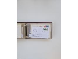 Norwegen: 1855/1980 (ca.), &nbsp;Sammlung &nbsp;mit ca. 240 Briefen, Karten und GSK mit viel Post vor 1945 mit besseren Stemp