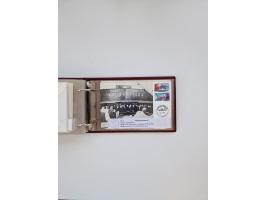 Norwegen: 1855/1980 (ca.), &nbsp;Sammlung &nbsp;mit ca. 240 Briefen, Karten und GSK mit viel Post vor 1945 mit besseren Stemp