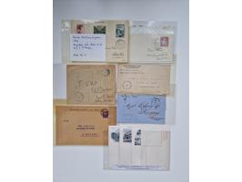 1845/1960 (ca.), interessanter Bestand inkl. etwas Ausland mit u.a. Dt. Kolonien mit interessanten Stempeln, Dt. Reich mit EF