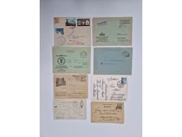 1845/1960 (ca.), interessanter Bestand inkl. etwas Ausland mit u.a. Dt. Kolonien mit interessanten Stempeln, Dt. Reich mit EF