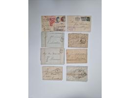 1845/1960 (ca.), interessanter Bestand inkl. etwas Ausland mit u.a. Dt. Kolonien mit interessanten Stempeln, Dt. Reich mit EF